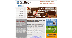 Desktop Screenshot of doctorbugs.net